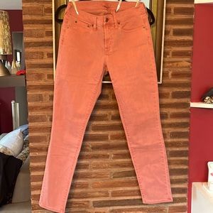 J. Crew ankle toothpick stretch jeans. NWT.
